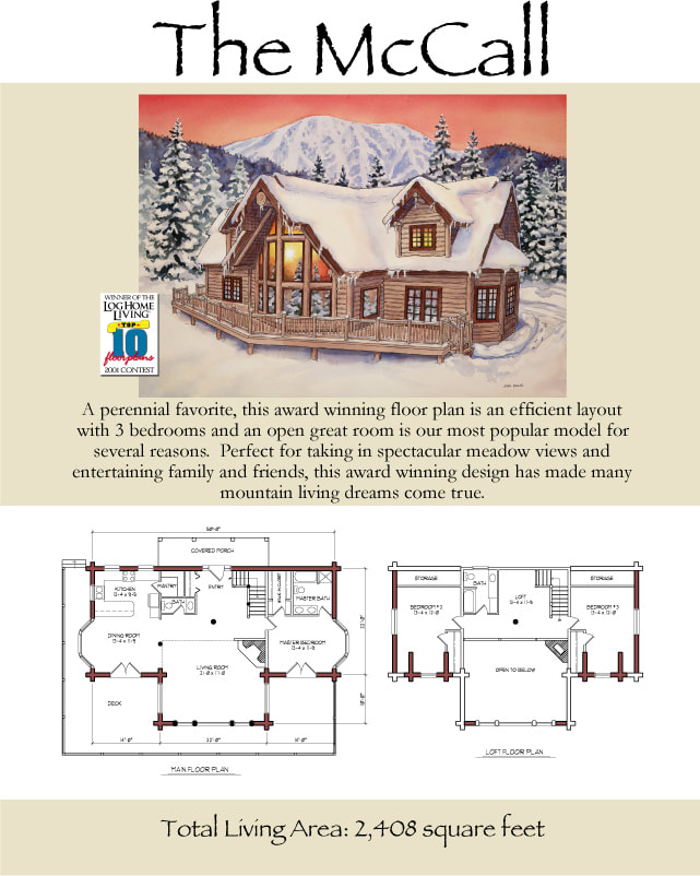The McCall Timber Home Floorplan in Idaho